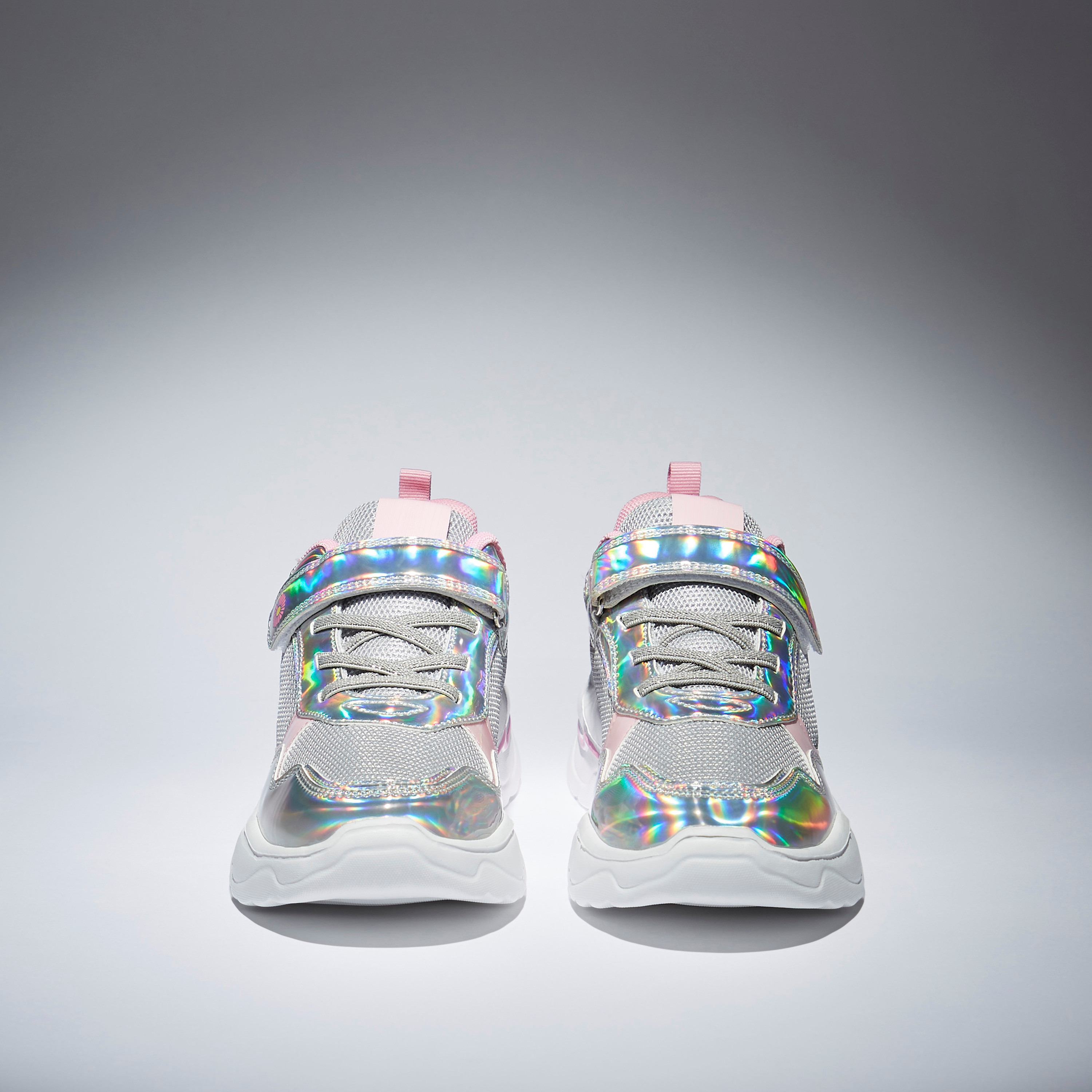 Holographic Psychedelic High Top Sneakers, High Top Shoes - Etsy